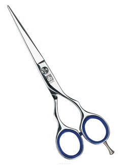 Dewal Парикмахерские ножницы прямые / Profy Step 2433/5.5, синий  фото 2