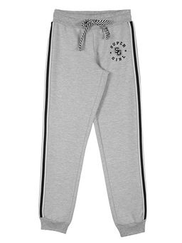 CRB wear/CAJ 7901-1 Брюки для девочки, серый меланж/Ex.Cherubino  фото 2
