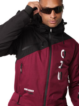 Комбинезон A-89033 Темно-бордовый