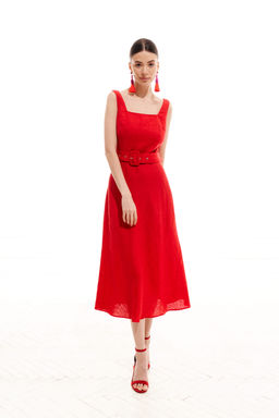 Платье 1995 (Лен - 100%) - Elletto фото 2