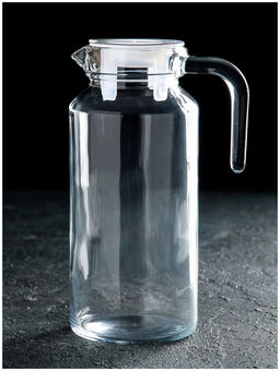 BASIC Кувшин с прозр. пласт. кр. 1,3л арт. 43964В (1017901)