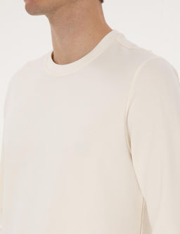 Ekru Regular Fit Sweatshirt - Pierre cardin фото 7