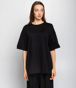 Футболка #КТ67-3, чёрный