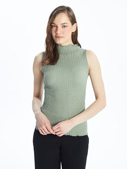 Kad?n Dik Yaka D?z Atlet