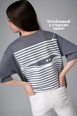 Детская футболка оверсайз Happyfox