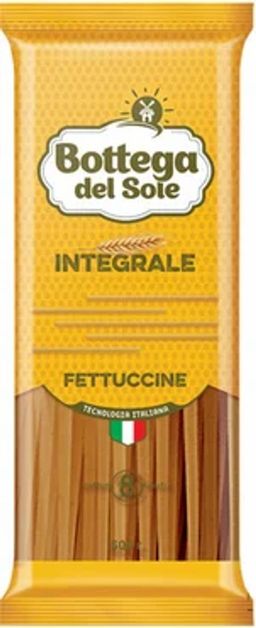 Bottega del Sole, макаронные изделия Фетучини, цельнозерновые, 500 г