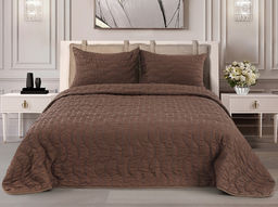 АРТ-023 Покрывало полиэстр жатый 150*210 "Мокко"