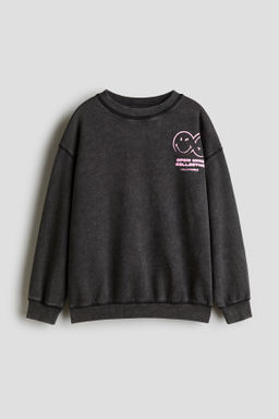 Sudadera oversize con motivo estampado - H&m фото 2