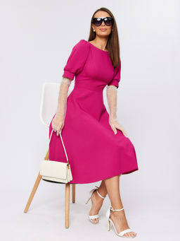 Платье с открытой спинкой и декоративной застежкой NEW - Fashion.love.story фото 9