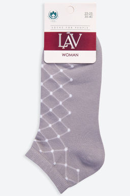 Цена за 2 шт. Летние ультракороткие носки из высококачественного хлопка Борисоглебский Трикотаж