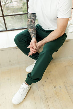 Костюм без начеса из футера двухнитки