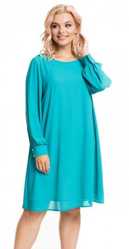 Платье 925 бирюзовый