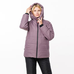 RODOS Утеплённый костюм женский зима М-289 Бежевый/Чёрный  фото 88