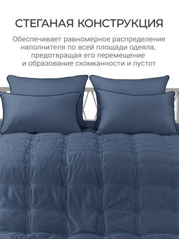 Одеяло Cloud Captains Blue 220х240см теплое 300г/м2 ЕС-7975 - Espera фото 6