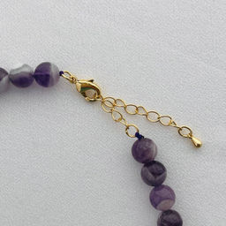 Бусы из кварцевого Аметиста 50 см +