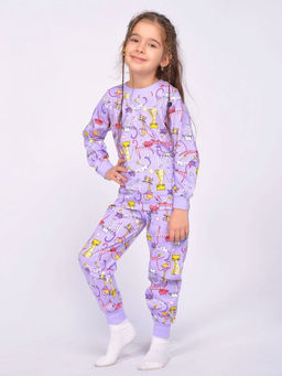 BK3010PJ.С1 Пижама для девочки - Almond фото 3