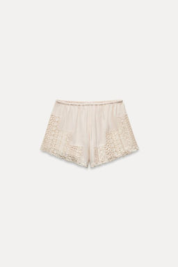 LACE SHORTS - Zara фото 4