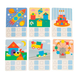 Развивающий набор Ищем фигуры, готовимся к школе - Iq-zabiaka фото 4