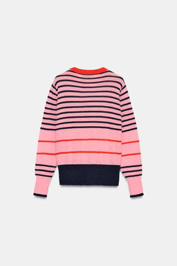 STRIPED KNIT JUMPER - Zara фото 11
