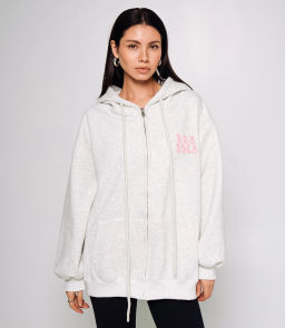 Толстовка #КТ001 (13), светло-серый меланж