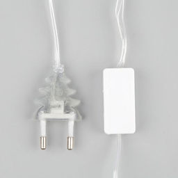 Гирлянда - нить, 5 м с насадками Клубки розовые, IP20, прозрачная нить, 20 LED, свечение белое, 220 В - Luazon lighting фото 5