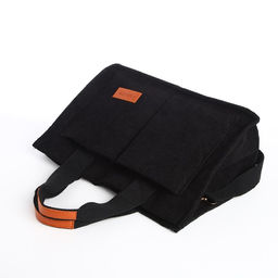 Сумка молодёжная на молнии, цвет чёрный - Simaland фото 8