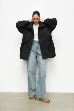 Куртка-реглан на кулиске Black - Erist store фото 7