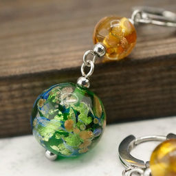 Серьги из муранского стекла MAGIC FOREST LS2059 - Vloes фото 5