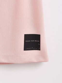 CONTE Фактурная mini-юбка А-силуэта Visualize your dreams LU 1643 romantic pink romantic pink