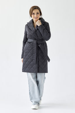 Куртка женская демисезонная 25830 (графит) - Kankan фото 4