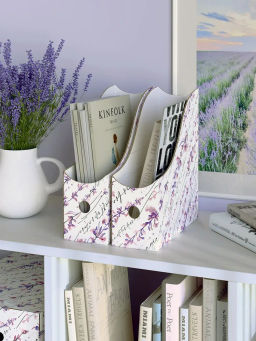 VAL HL-3VP-100 Лотки для бумаг верт., широкие, 29,5*26*10 см, набор 6 шт., HERBARIUM LAVENDER, шт