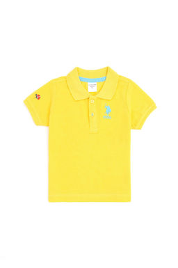 U. S. Polo Assn / Желтая футболка-поло для мальчика - U.s. polo assn фото 4