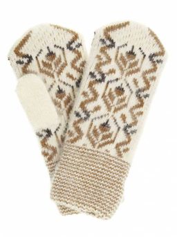 Варежки женские "Зигзаги" ПП 3210-1