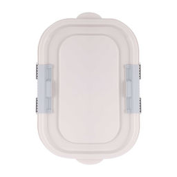 Контейнер Dogs для корма, 10 л, овальный, пластик, цвет МИКС