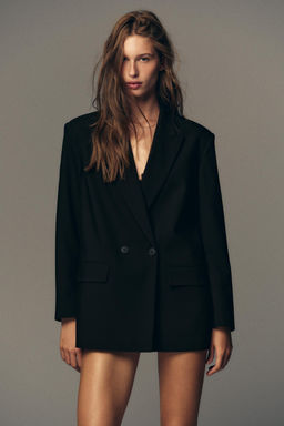 OVERSIZED DOUBLE-BREASTED BLAZER - Zara фото 24