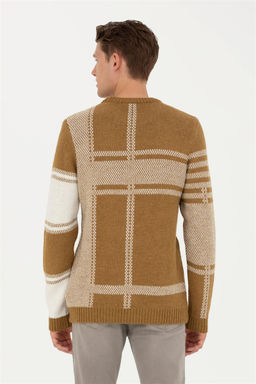 Мужской легкий свитер цвета хаки - U.s. polo assn фото 12