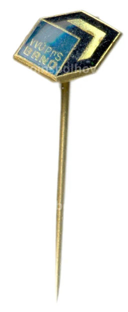 Значок рекламный VVUPrS Брно