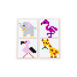 Конструктор Классик Мозаика №9 (животные Африки) (350 элементов) (в пакете) - Полесье фото 7