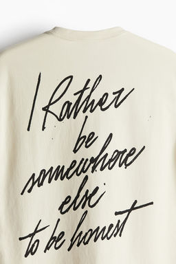 Camiseta con motivo estampado Loose Fit - H&m фото 6