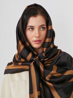 Большой, мягкий, тонкий и очень нежный двусторонний палантин