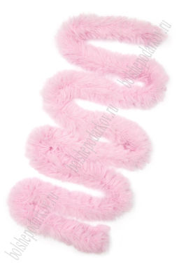 Проволока синельная меховая 1 м (SF-8094) розовый №2