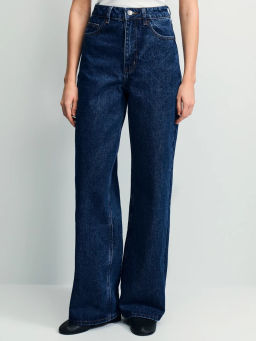 Джинсы wide leg с высокой посадкой / Zarina  фото 3