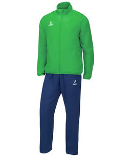 Костюм спортивный Jogel CAMP Lined Suit 22, зеленый/темно-синий, детский