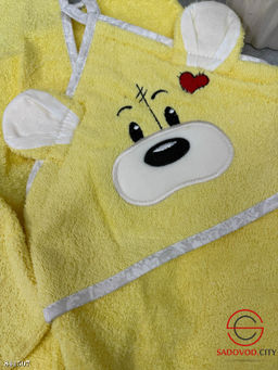 Полотенце - уголок махровые с капюшоном