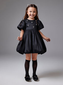 ACOOLA / Платье детское для девочек Teya черный  фото 2