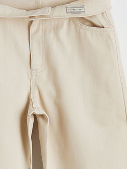 Regular Fit Erkek ?ocuk Gabardin Pantolon