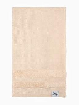 Полотенце вафельное LoveLife «Макан» 50×80 см, хлопок 100%, бежевое