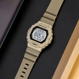 Часы наручные Skmei женские электронные спортивные 2573coffee