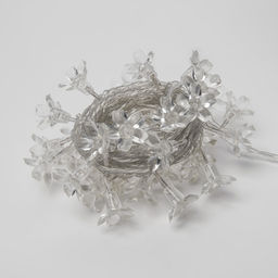ULD-S0700-050/DTA WHITE IP20 WHITE SAKURA Гирлянда светодиодная с контроллером Сакура белая, 50 светодиодов, 7 м, белая,IP20,провод прозрачный