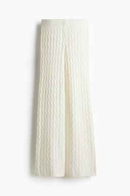Pantalon en punto trenzado - H&m фото 7